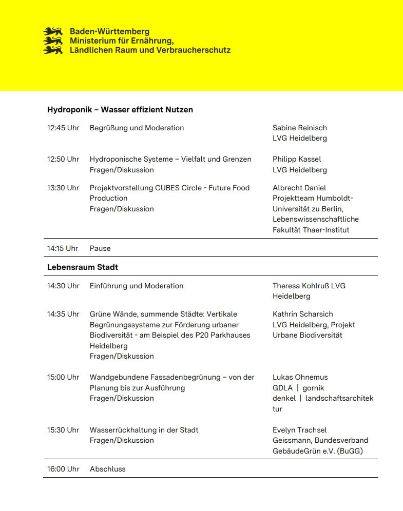 Im Bild: Die Erstsemester im Studiengang „BWL-Handel-Management im Garten- und Landschaftsbau an der LVG Heidelberg. Die Erstsemester im Studiengang „BWL-Handel- Management im Garten- und Landschaftsbau an der LVG Heidelberg