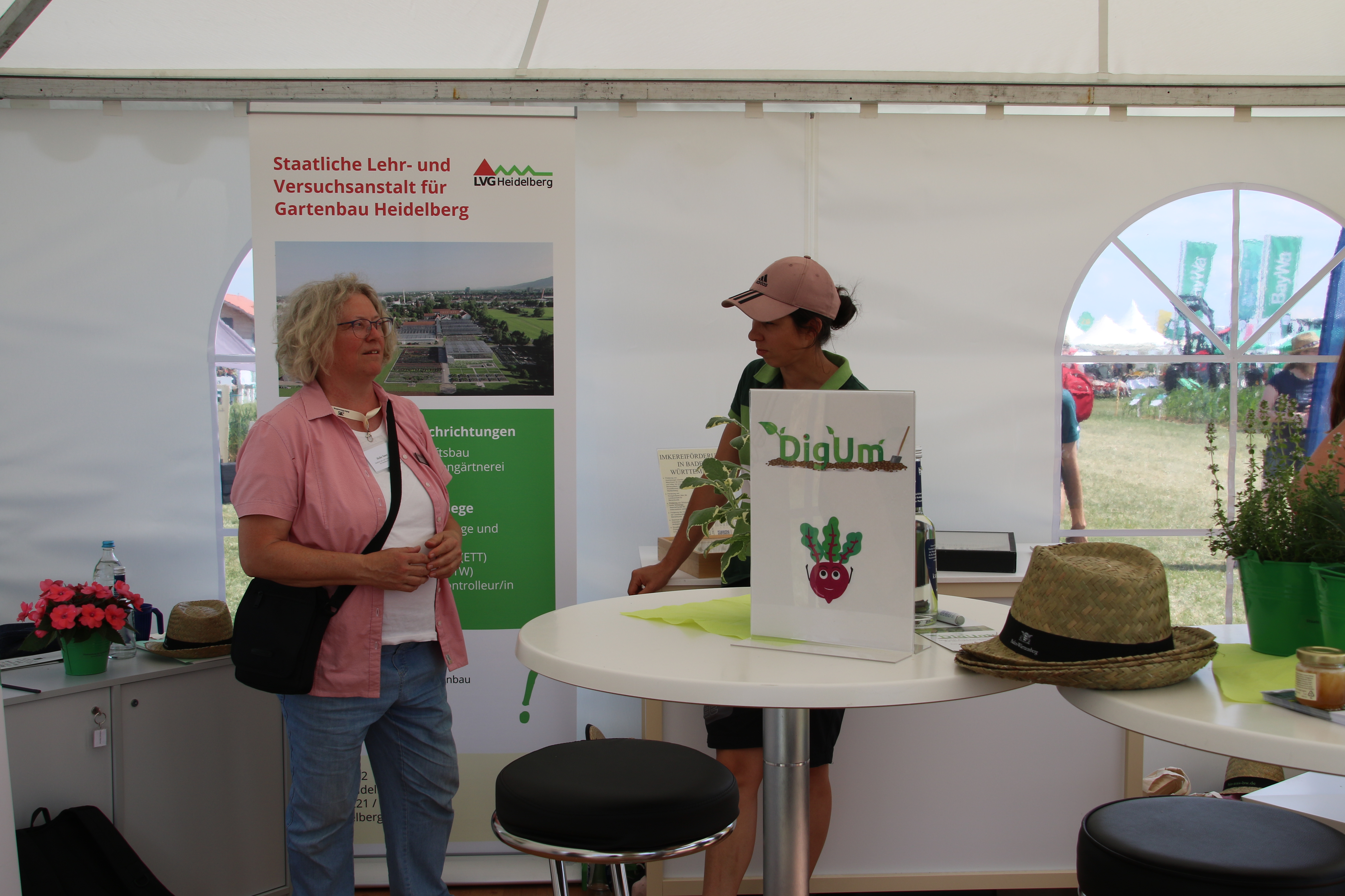 Heike Sauer im Gespräch